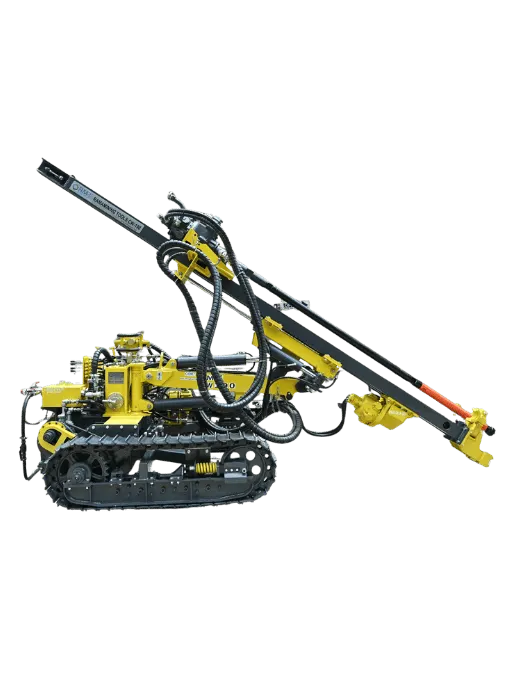 DTH crawler drill machine for mining operations